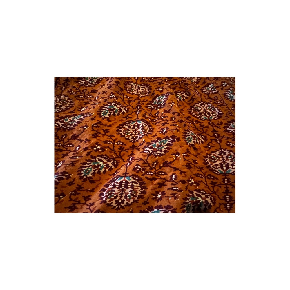 Madewell Women's Orange Floral Print Viscose Lounge Shorts XL - Picture 6 of 6